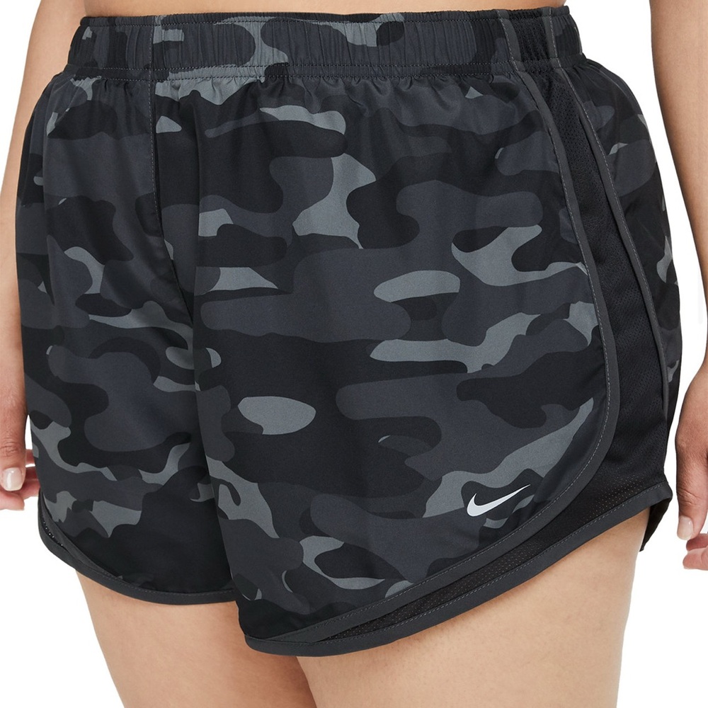 Nike Women's Dri-Fit Athletic Shorts in Black Camo